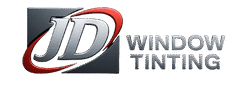 JD Window Tinting logo – professional car window tinting, dechroming, and vehicle protection in London